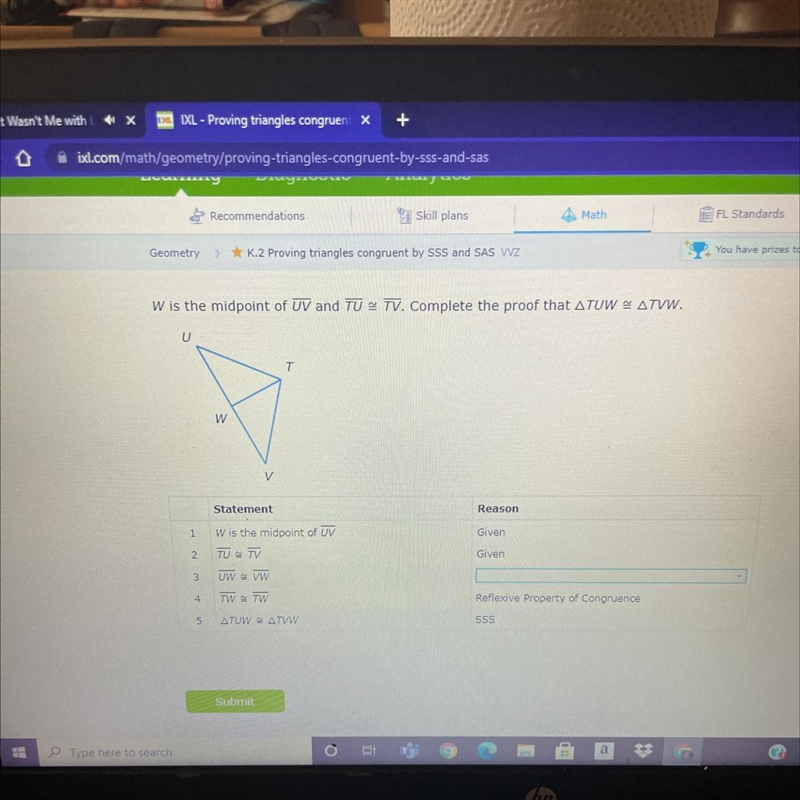 Need help . Explain if you can . The options are Additive property of length All right-example-1