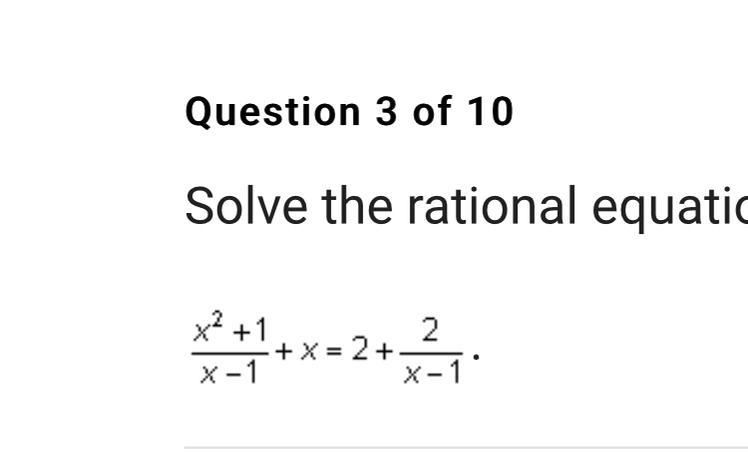 !!help please!! Solve the rational equation:-example-1