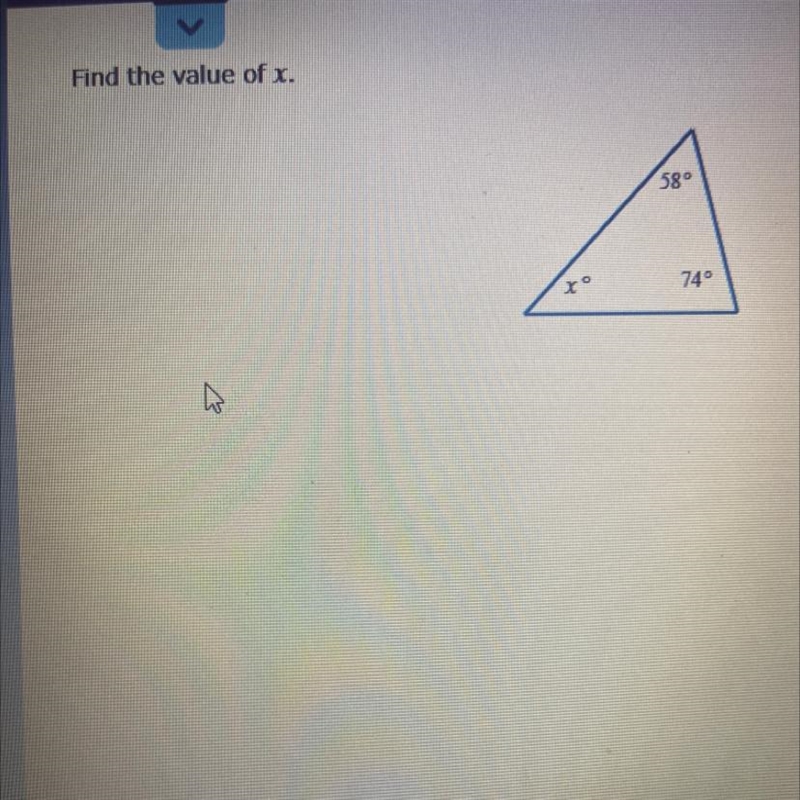 Find the value of x (No explanation please :)-example-1