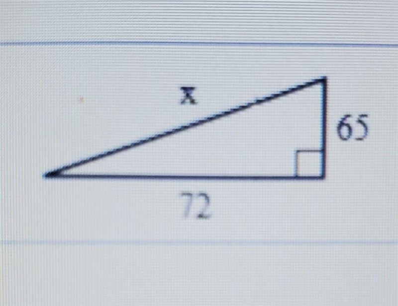 What is the value of x in simplest radical form?​-example-1