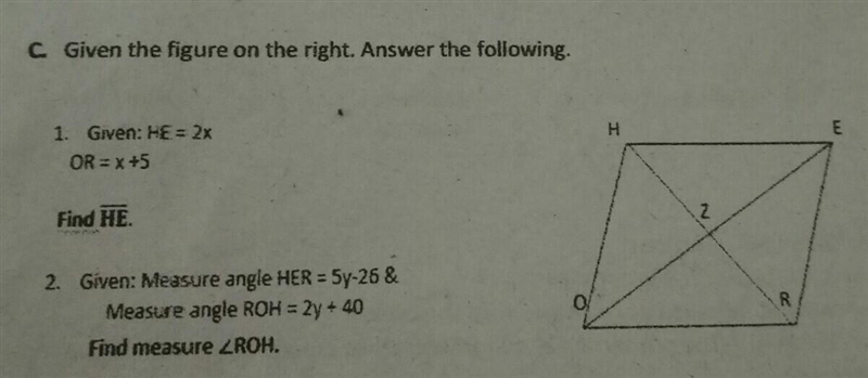 C.Given the figure on the right. Answer the following. Another Plzz​-example-1