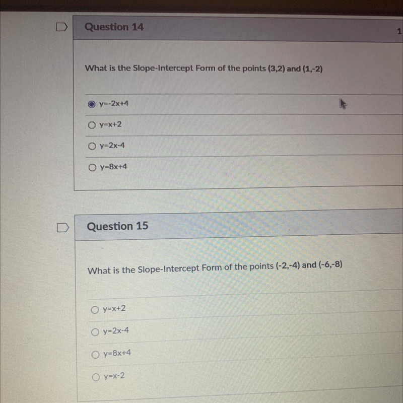 Can someone help solve number 14 and 15 please-example-1