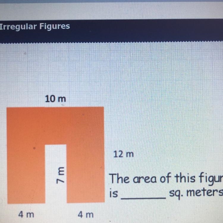 What is the area of this figure?-example-1