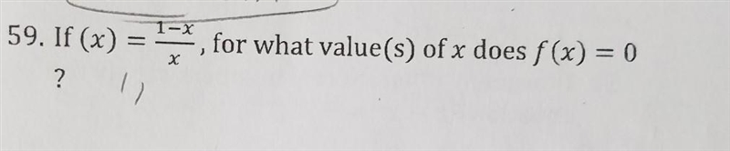 All I've found is 1 but how do I work that out properly beaides guess and check​-example-1