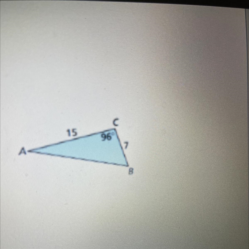 What is the area of the triangle ?-example-1