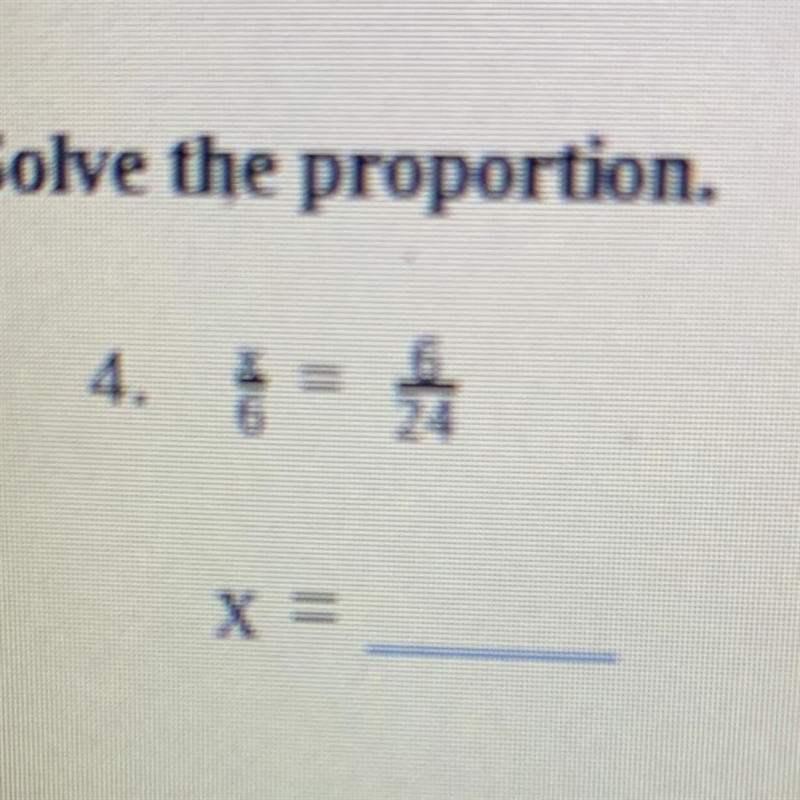 Solve the proportion-example-1