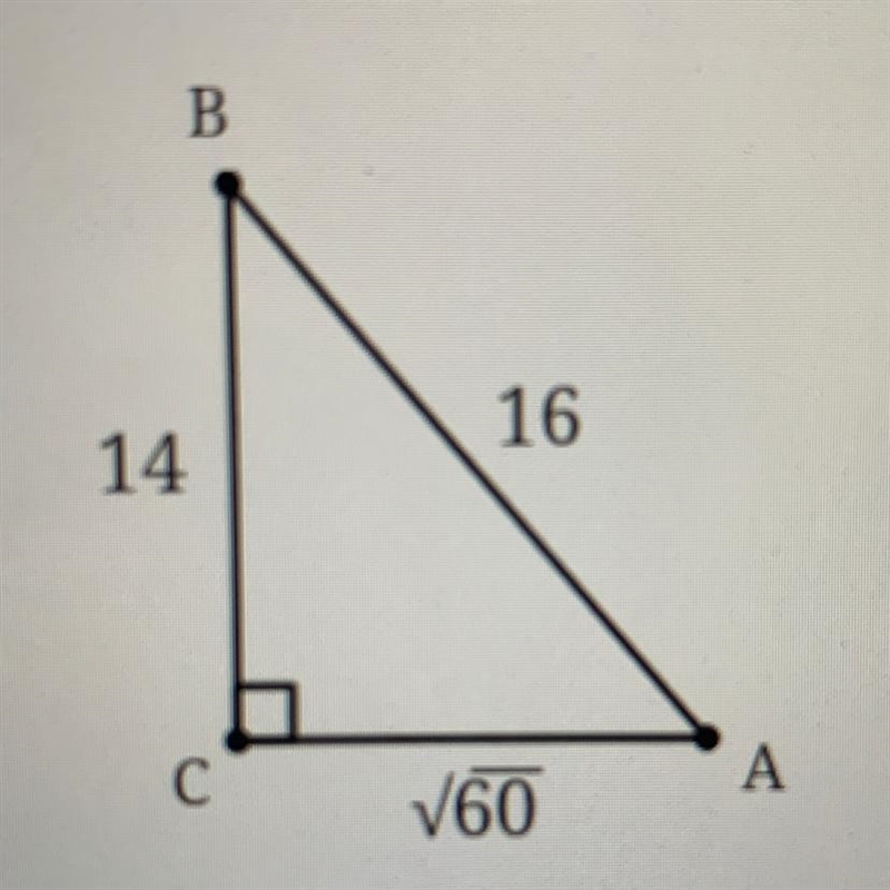 Find the exact value of tan A in simplest radical form-example-1