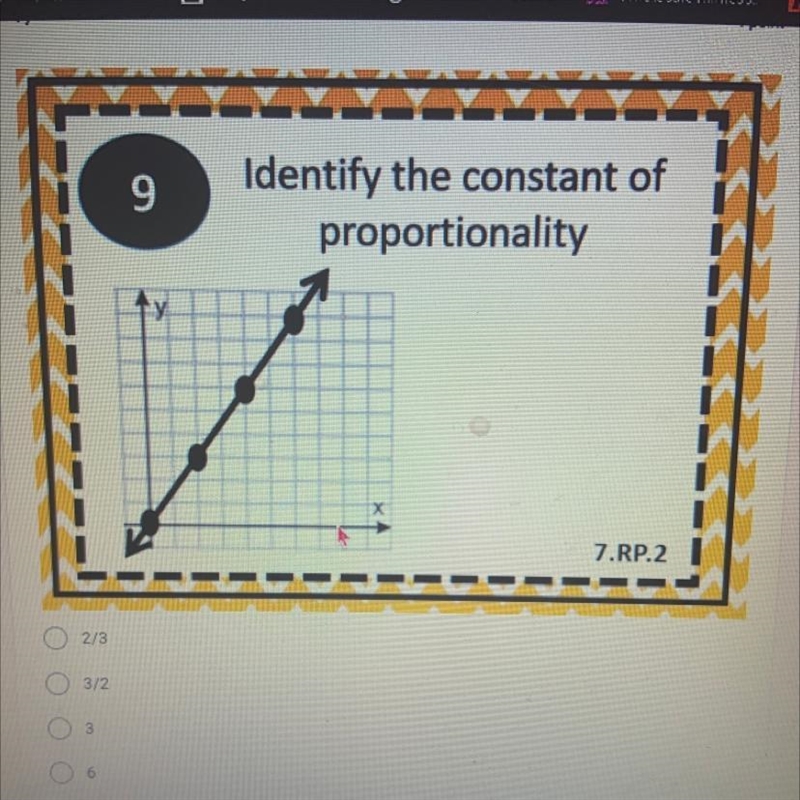 Identify the constant of proportionality-example-1