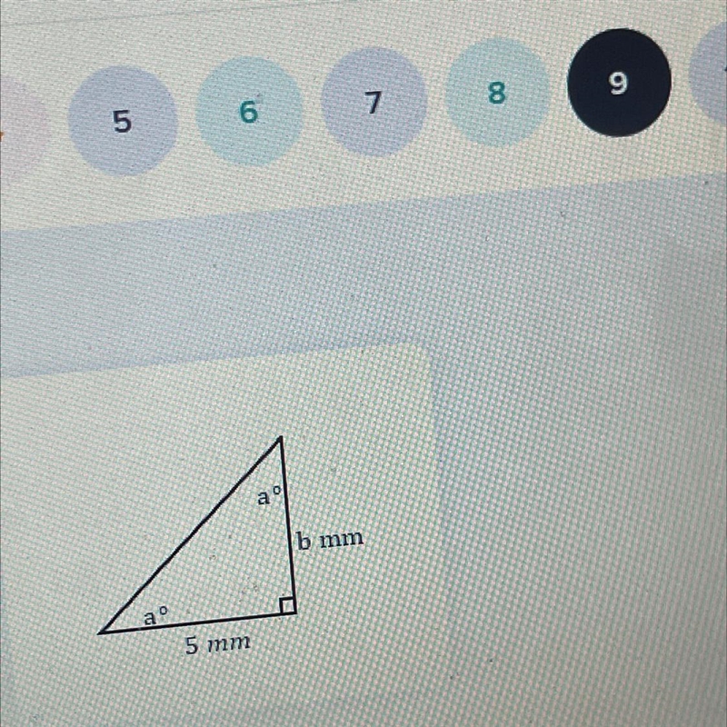 Solve for a, geometry work-example-1