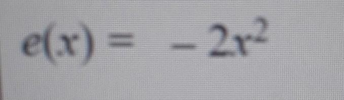 Describe the Transformation that takes place from the parent function f(x)=x^2​-example-1