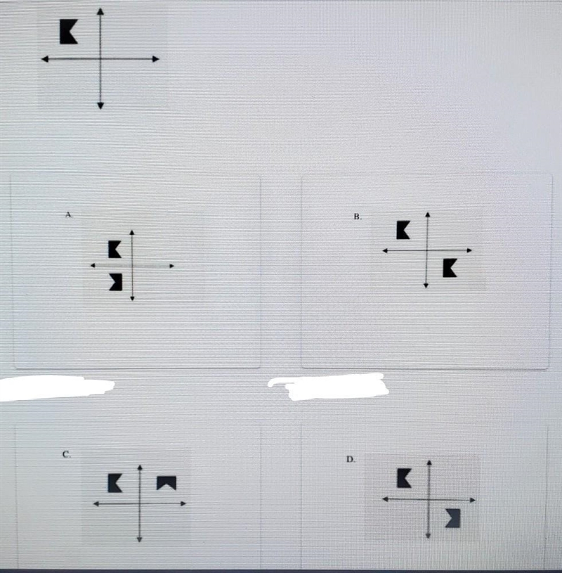 Which of the following represents a translation if the figure? A. B. C. D. ​-example-1