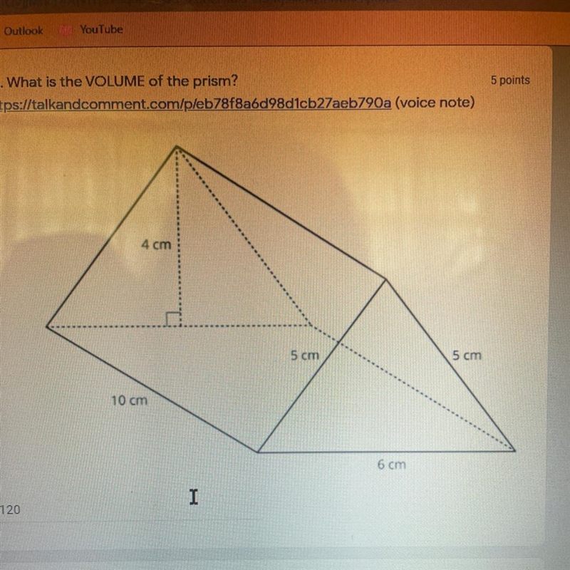 WHAT IS THE SURFACE AREA OF PRISM-example-1