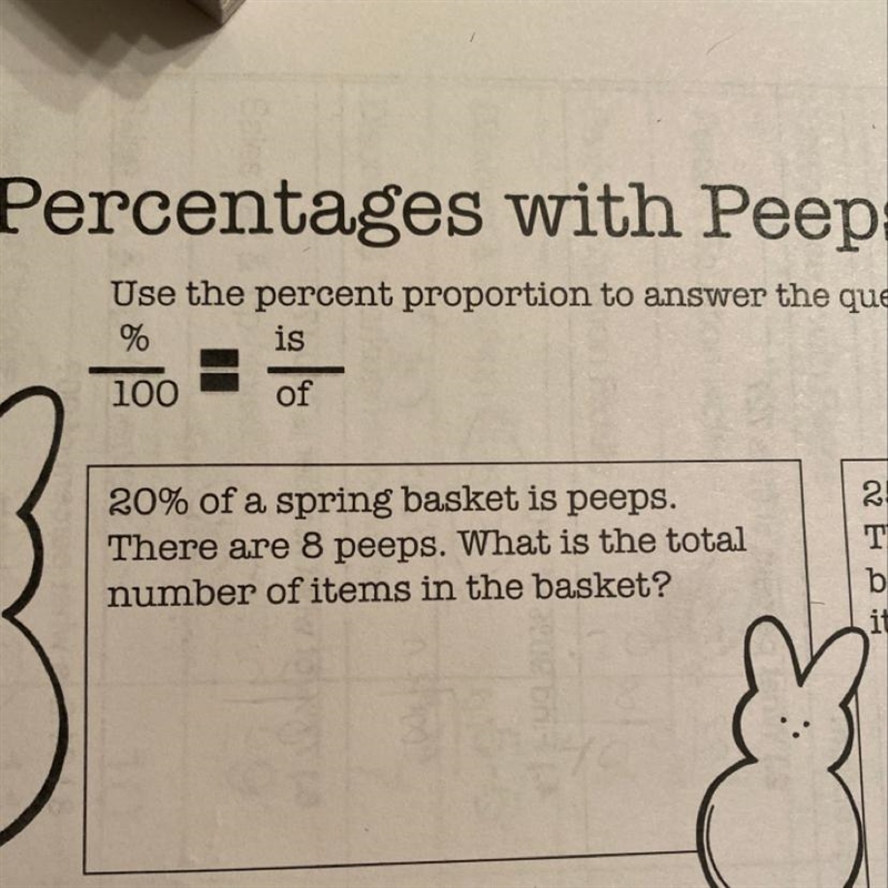 Can anyone explain how to solve this using %/100 = is/of?-example-1