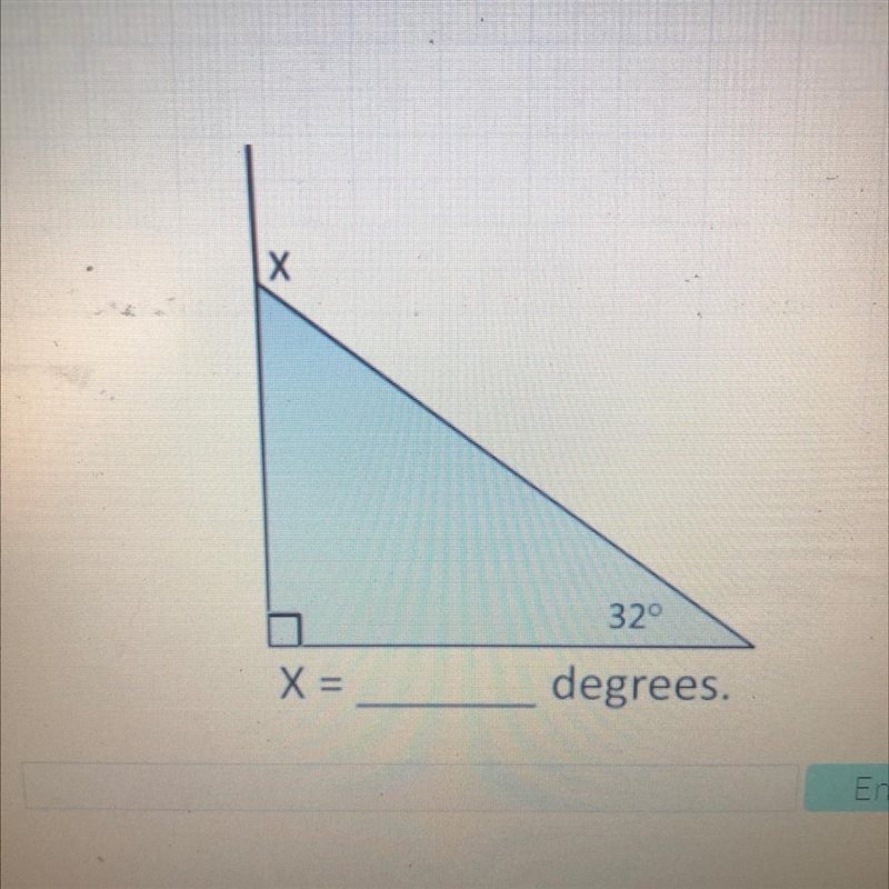 Х 32° X = degrees. please-example-1