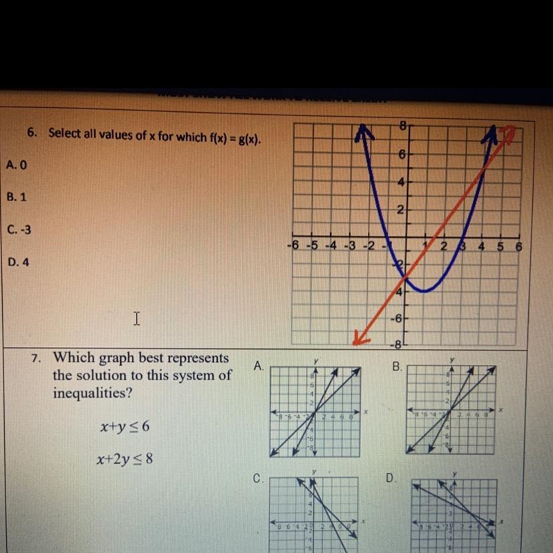 Please help with number 6 and 7. Real answers please!! Help me soon as posible.-example-1