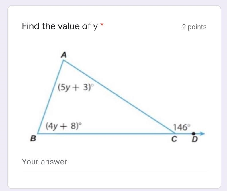 Find value of y ? please help me due 11:59-example-1