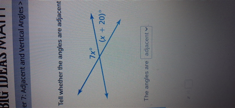 I need the answer to x. The picture didnt load last time--example-1