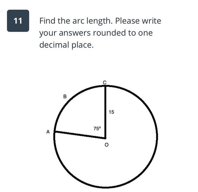 How to find the arc length (geometry)-example-1