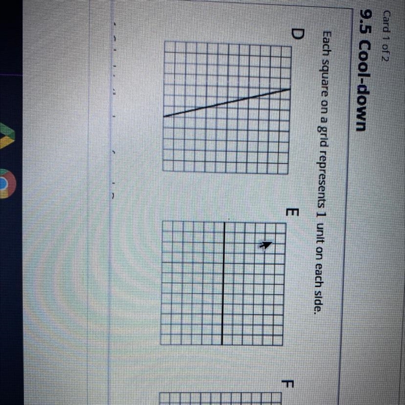 What is the slope of D and E??-example-1