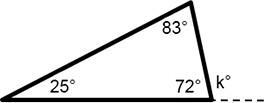 Determine value of k-example-1