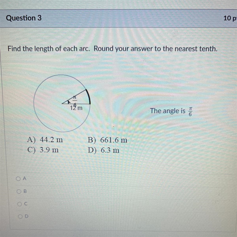 Find the length of each arc. Round your answer to the nearest tenth-example-1