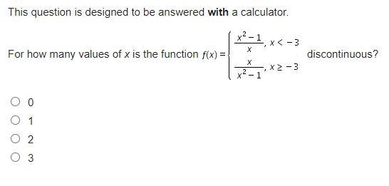 For how many values of x is the function _____ discontinuous?-example-1