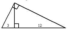 Find the length of the altitude drawn to the hypotenuse. please help-example-1