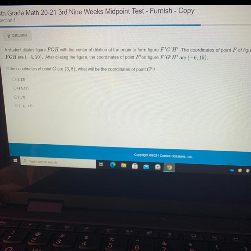 PLEASEEE HELPPPP IF CORDINATES PF G ARE (3,8) WHAT ARE THE CORDINATES OF G’’-example-1