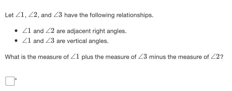 Please help ASAP!! Let ∠1, ∠2, and ∠3 have the following relationships.-example-1