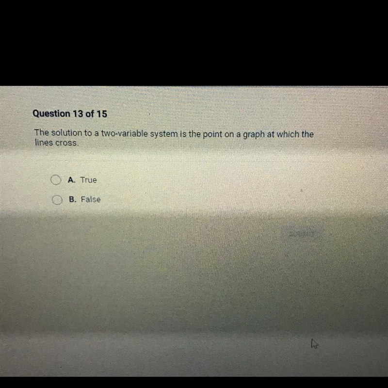 HELPP QUICK PLSSS The solution to a two-variable system is the point on a graph at-example-1