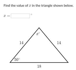 Find the value of X below-example-1