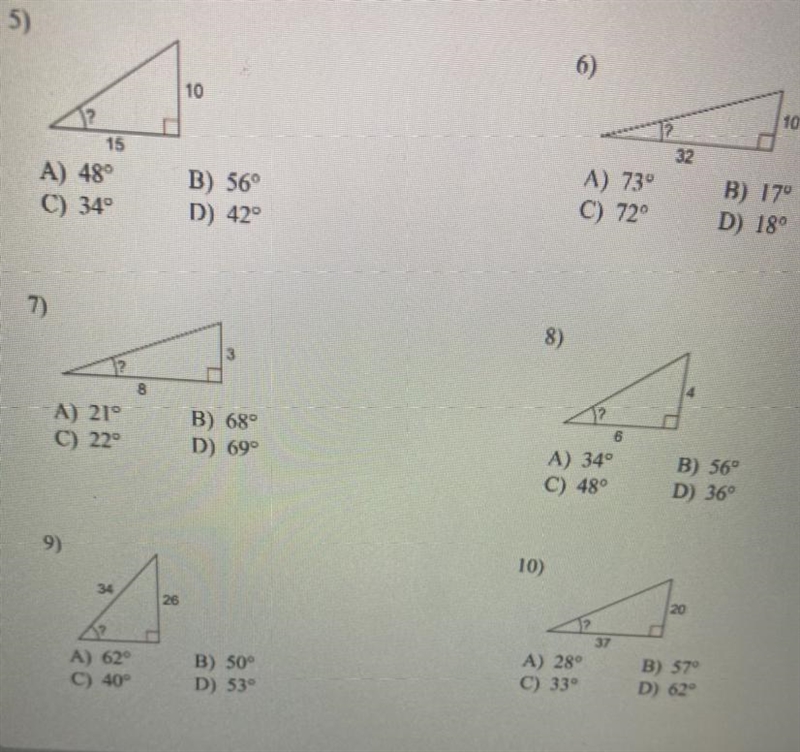 Find the measure of the indicated angle to the nearest degree.-example-1