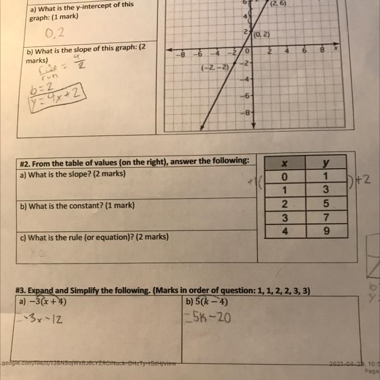 PLEASE HELP FOR #2abc!!-example-1