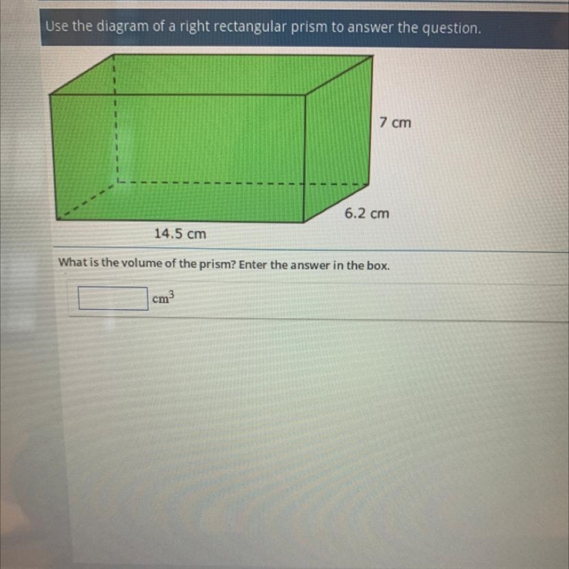 What is the volume of the prism?-example-1