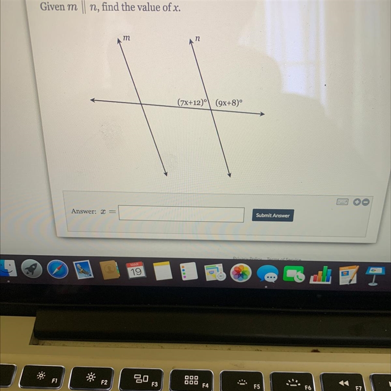 What’s the value of X?-example-1