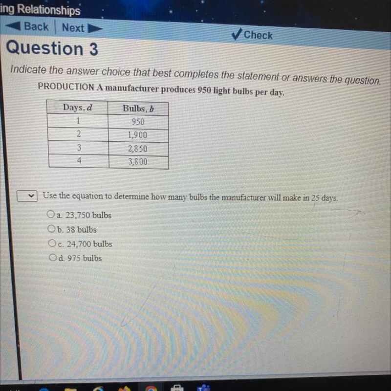 Indicate the answer choice that best completes the statement or answers the question-example-1