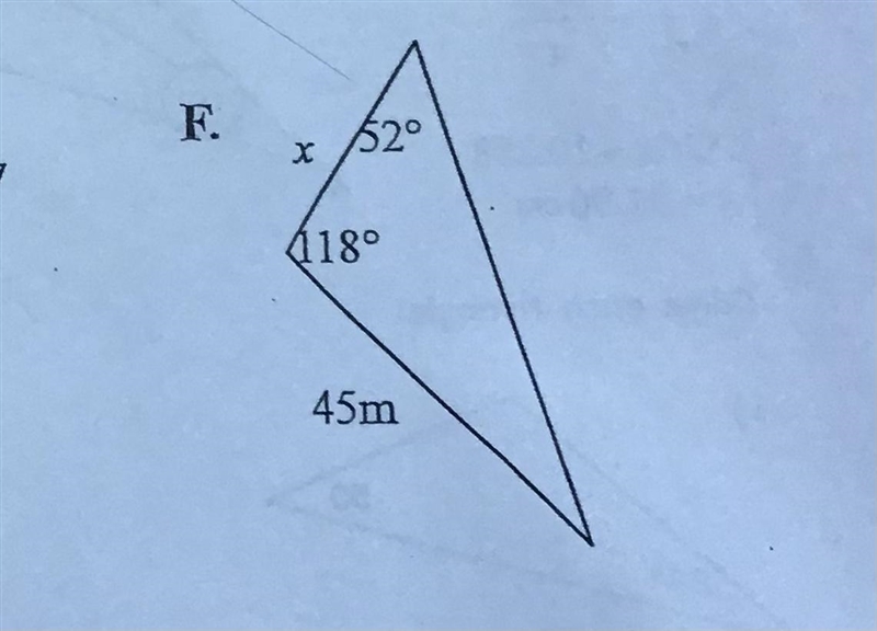 Mhanifa please help! This is my last question for this section. Solve for the unknown-example-1