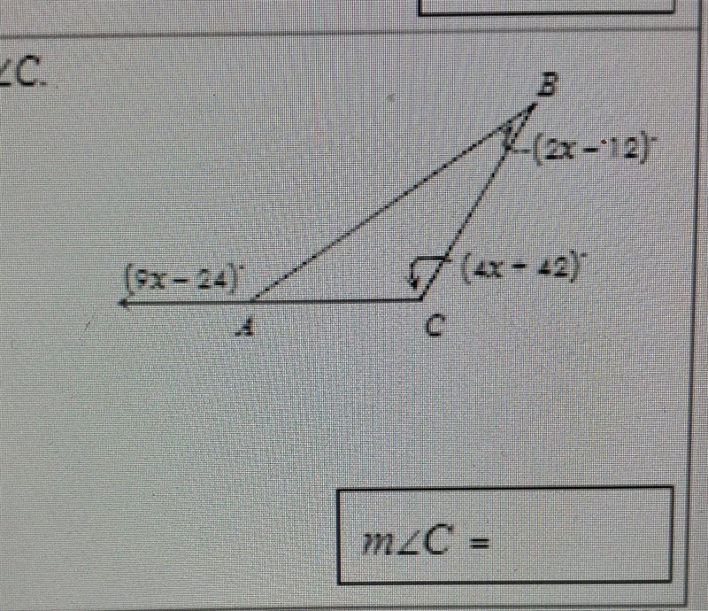 5. find M<C congruent triangles ​-example-1