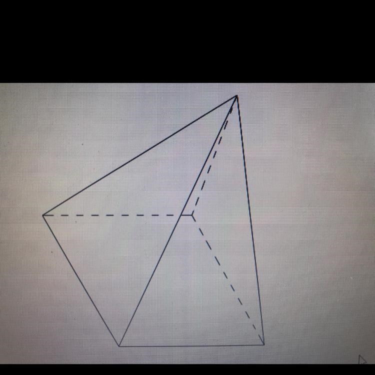 4. If you took a horizontal slice out of the three-dimensional shape, what two- dimensional-example-1