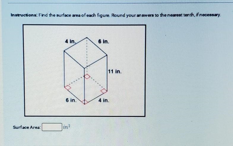 Find the surface area of each figure. Round your answers to the nearest tenth, if-example-1