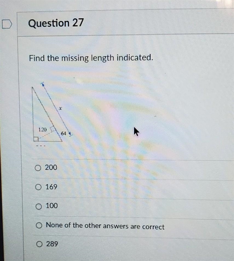 Please help!! Find the missing length indicated.​-example-1