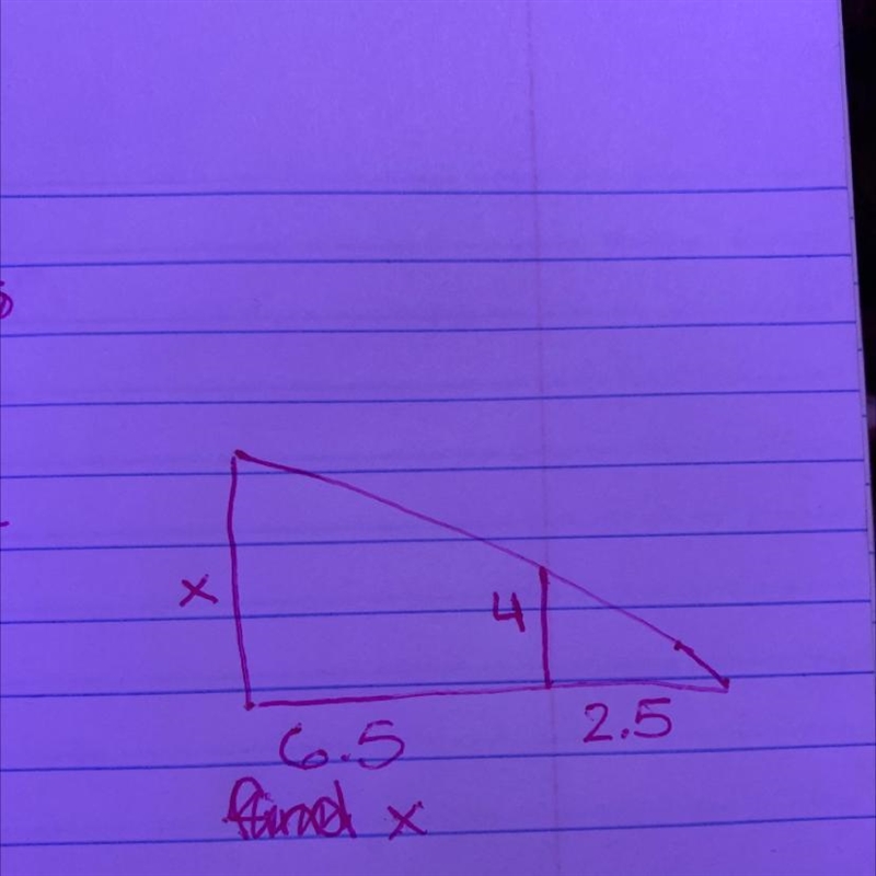 Find x using dialations-example-1