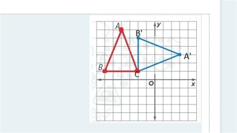 Triangle ABC is rotated and its image is A'B'C' after rotation. Identify the center-example-1