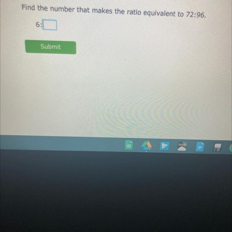 Find the number that makes the ratio equivalent to 72:96.-example-1