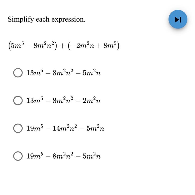 Adding and subtracting polynomials. help?-example-1