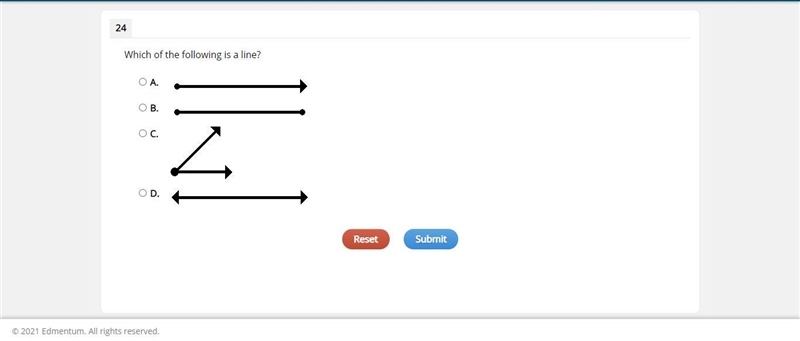 Which of the following is a line?-example-1