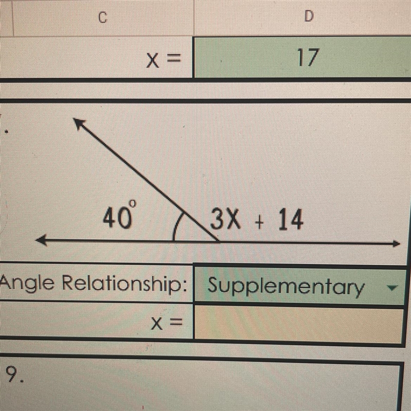 40° 3X + 14 Please helppppp meeeeee-example-1