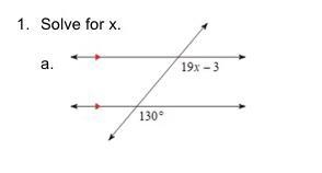 Geometry problem, solve for X-example-1