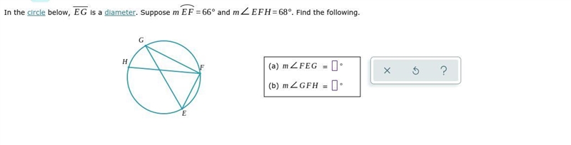 In the circle below, ...-example-1