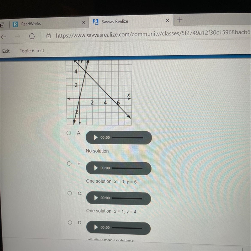 How many solutions does the system of Equations have?-example-1